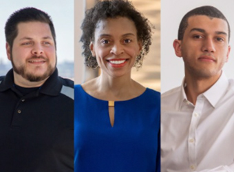  Three Con Edison employees: a meteorologist, a energy analyst and a program auditor.